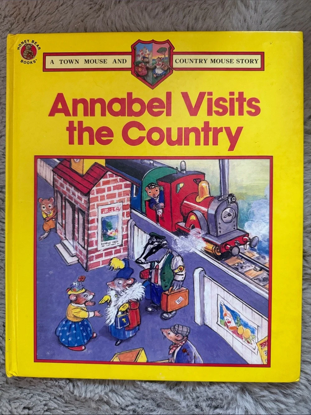 Annabel Visits The Country by Barbara Hayes Large Hardcover 1986 VINTAGE
